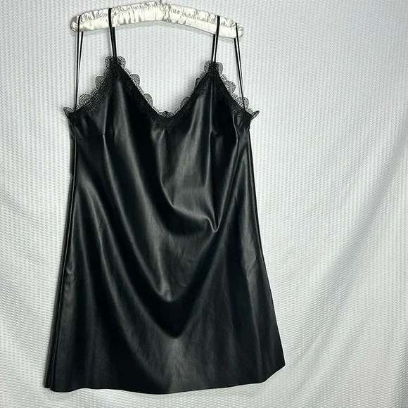 Michael Kors | Dresses | Nwt Michael Kors Faux Leather Slip Dress | Poshmark